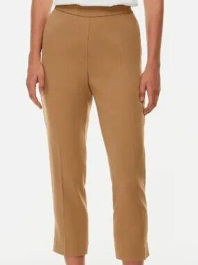 Aritzia Babaton Cropped Conan Pant in Tan sz 2